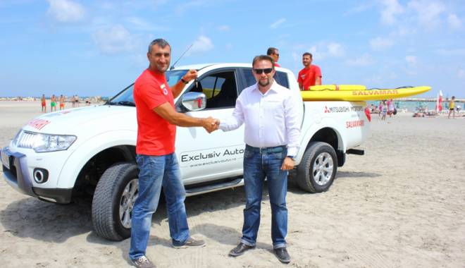 Un Mitsubishi L200 pentru salvamarii constănțeni, de la Exclusiv Auto - salvamarimitshubishil200exclusiv-1433434474.jpg