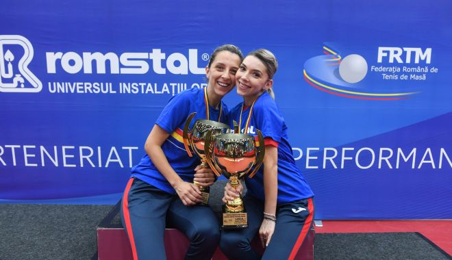 Constănţeanca Eliza Samara, campioana României la proba de dublu feminin la tenis de masă