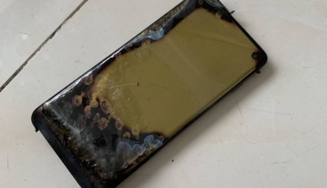 Nu lăsați telefoanele la încărcat peste noapte. Pot deveni adevărate bombe cu ceas! - samsunggalaxys10explodat-1683721226.jpg