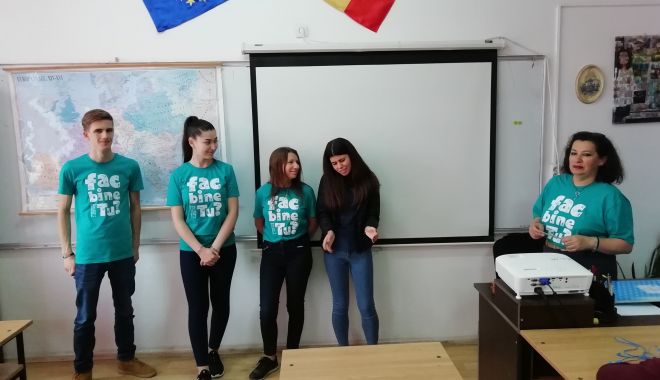 Săptămâna Națională a Voluntariatului, sărbătorită de elevii din Medgidia - saptamananationala-1558395663.jpg