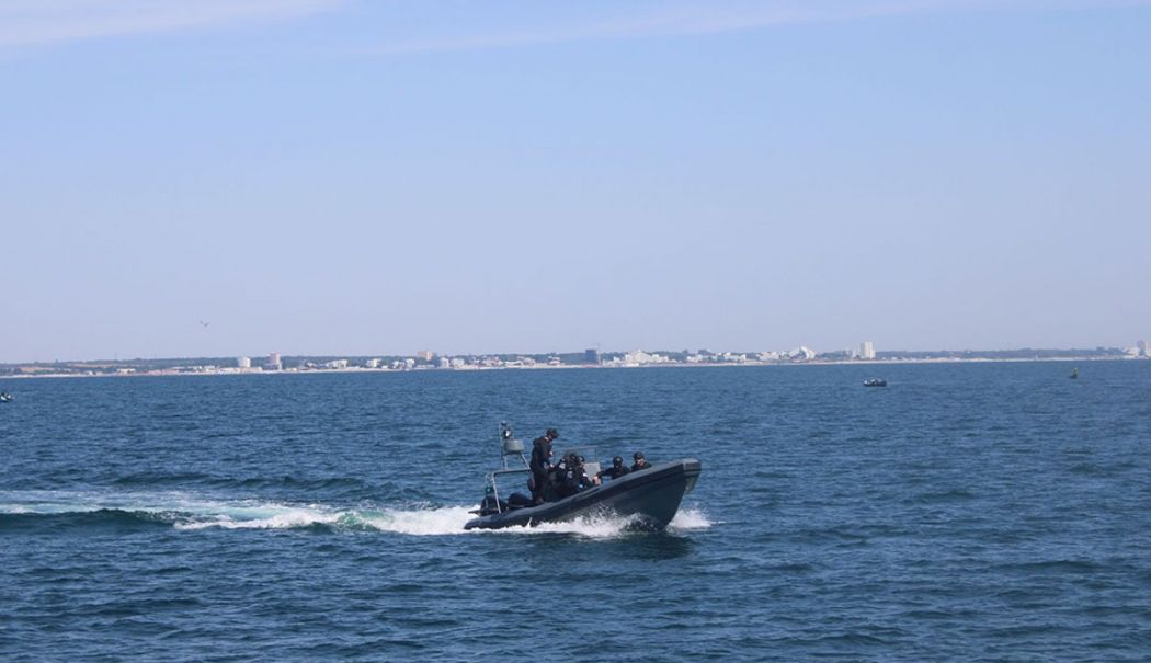 Persoană dispărută în mare, în zona Agigea. O echipă de scafandri efectuează căutări