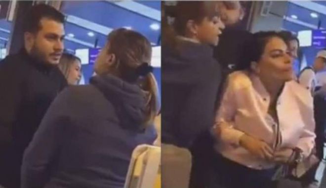VIDEO. SCANDAL ȘI PĂRUIALĂ, PE AEROPORT. Și-a prins soțul în timp ce voia să plece cu amanta în vacanță - scandalaeroport32425900-1526375511.jpg