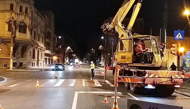Scăpăm de cablurile aeriene! Lucrări de dezafectare, pe bulevardul Ferdinand - scapamdecablurisursaprimaria-1582725472.jpg