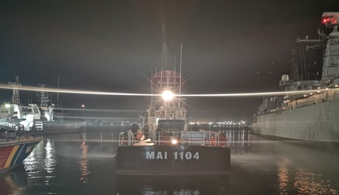 Schimbare de ștafetă în Marea Egee. Nava MAI 1104 a preluat misiunea de supraveghere a frontierelor - schimbaredestafeta1-1562741545.jpg