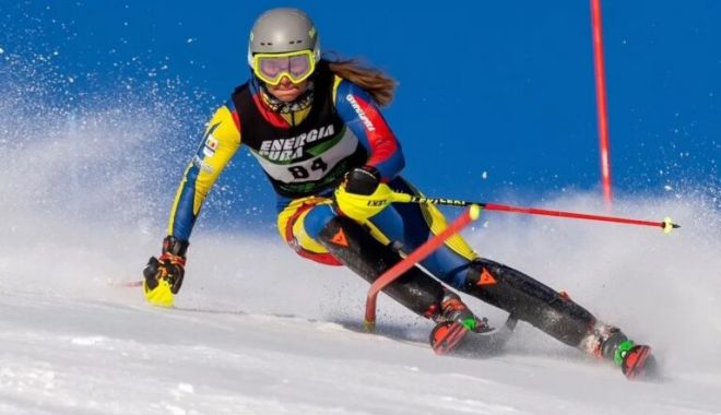 Maria Ioana Constantin a câştigat şi al doilea slalom din Cupa Balcanică la schi alpin - schioare-1710516274.jpg