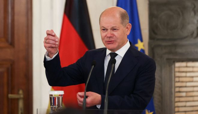 Cancelarul german Olaf Scholz respinge acuzaţiile Rusiei împotriva Ucrainei - scholzbomba-1667301894.jpg
