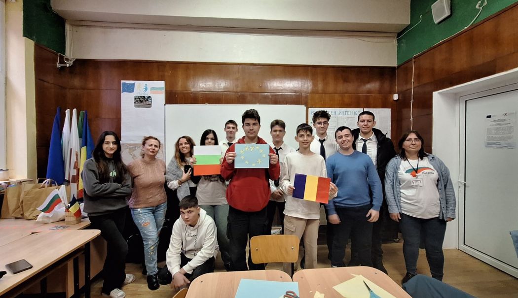 Schimb de bune practici cu colegi bulgari, pentru o echipă a Școlii 
