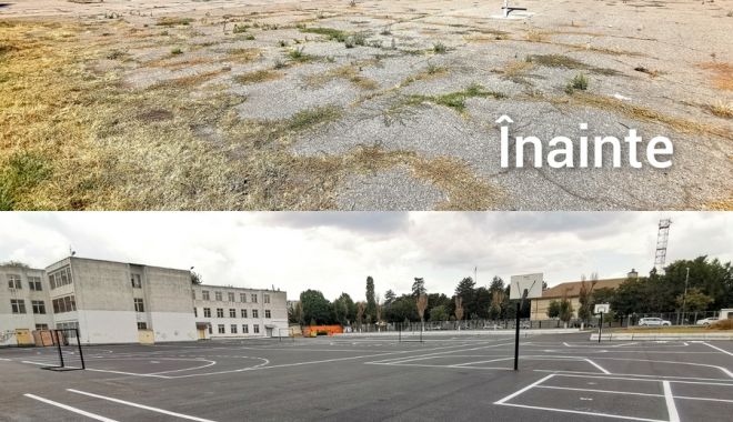 Spațiul aferent Școlii Gimnaziale Nr.37 arată altfel. Iată ce schimbări au fost făcute - scoalanr371-1660898947.jpg
