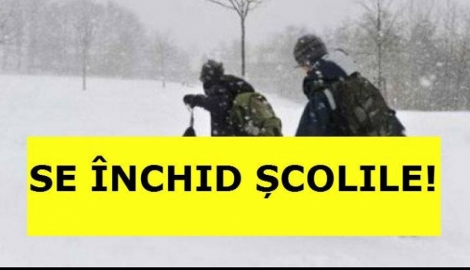 Se închid școlile! Cursuri suspendate în mai multe localități din județ! - scoliinchise94366300-1516267676.jpg