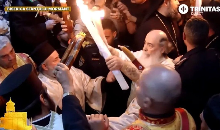 Lumina Sfântă s-a aprins la Ierusalim. Ceremoniile de Paște revin la normal după restricții