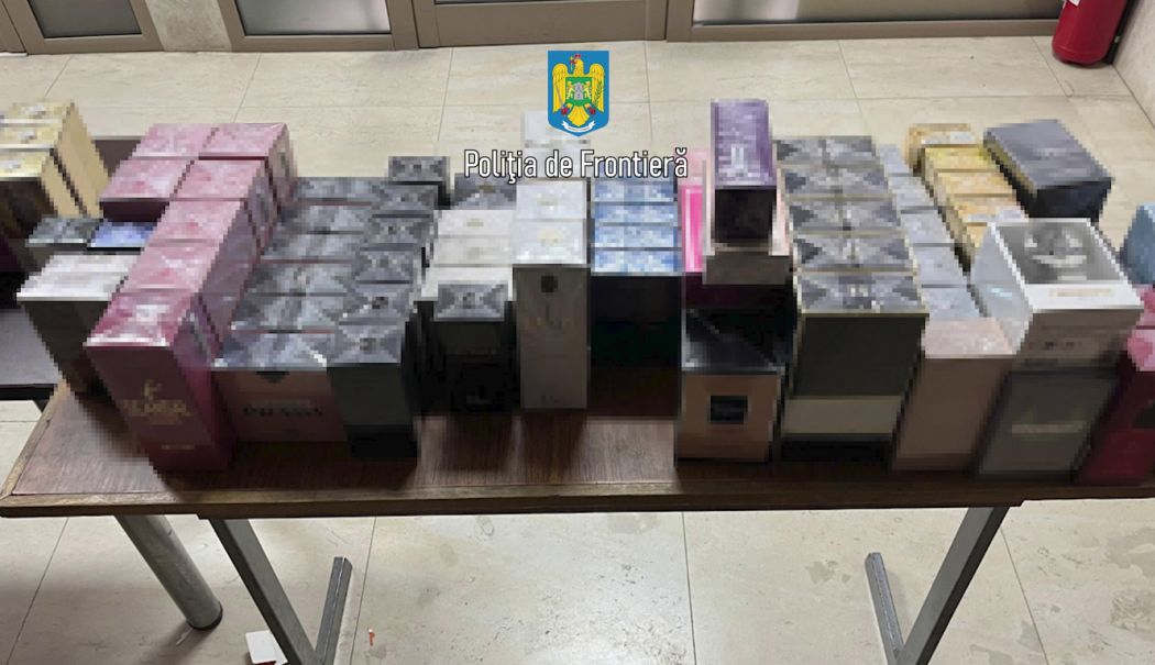 Voiau să dea lovitura de Valentine’s Day? Zeci de parfumuri contrafăcute, confiscate de Garda de Coastă