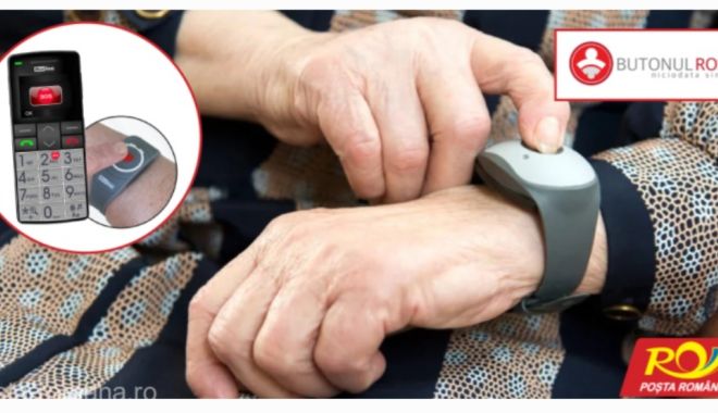 Poştaşii vor livra, la domiciliu, brăţara ''Butonul Roşu'', care poate salva vieţi