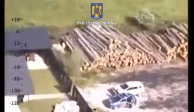 ACȚIUNI ALE POLIȚIȘTILOR, ÎN DOMENIUL SILVIC! Material lemnos, arme de foc, autovehicule - indisponibilizate