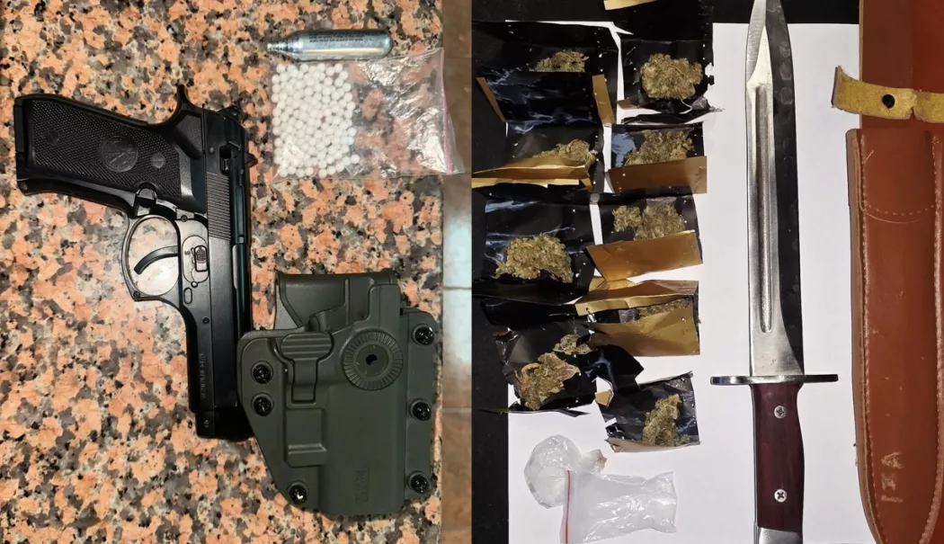 Controale de rutină cu descoperiri șocante. Cuțit, droguri și pistoale găsite la Constanța - screenshot9-1771841537.webp