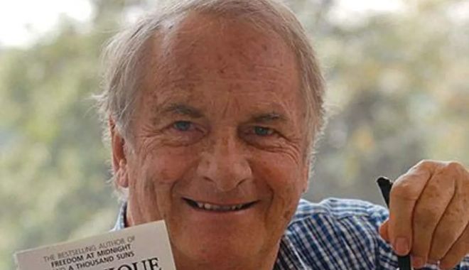 Scriitorul francez Dominique Lapierre, autorul romanului 