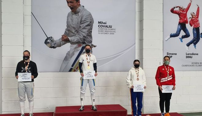 Scrimă / Amalia Stan, campioana României la sabie cadeți - scrimaamalia-1614786849.jpg