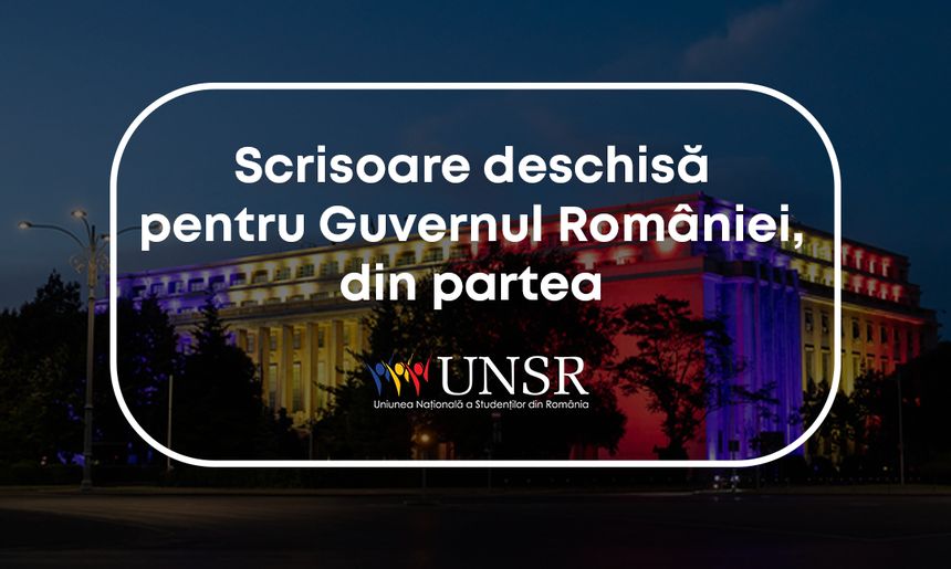 Studenţii din România, „strigăt de revoltă” către guvernanţi: “Vă bateţi joc de studenţi şi de viitorul acestei ţări!”
