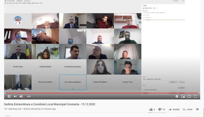 Şedinţă extraordinară de Consiliu Local. Se votează preţul gigacaloriei şi bursele pentru elevi - sedinta-1608034261.jpg