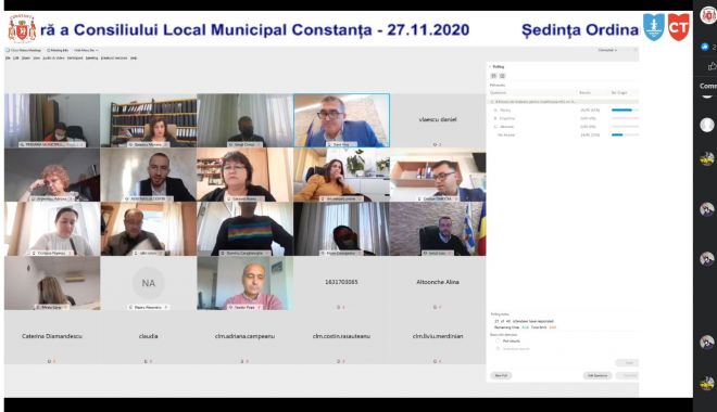 Managerul Spitalului de Boli Infecţioase Constanţa, Stela Halichidis, criticat în Consiliul Local - sedintacl-1606479410.jpg