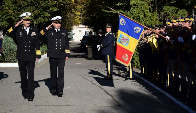 Șeful Forțelor Navale Ucrainene, în vizită la Academia Navală 