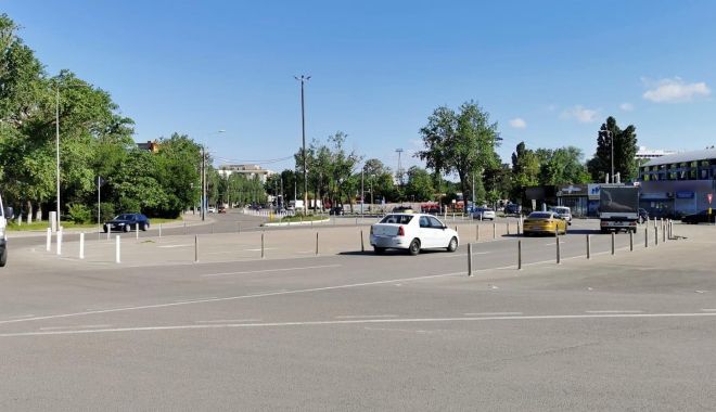 Restricţii de circulaţie în zona sensului giratoriu situat la intrarea în stațiunea Mamaia