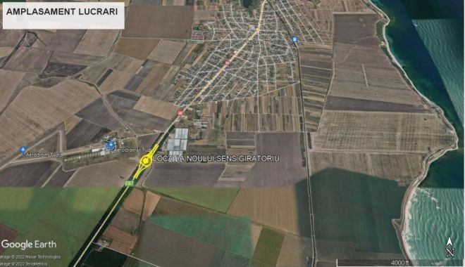 Defrișare la Tuzla, pentru a face loc unui nou sens giratoriu - sensgiratoriutuzla1-1647187274.jpg