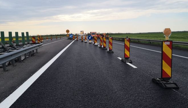 A2 intră din nou în reparații. Vor fi restricții de circulație în luna septembrie