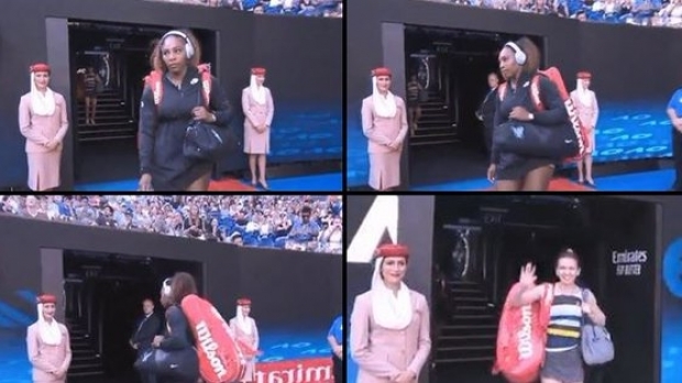 VIDEO. Când uiți că nu mai ești nr.1 mondial! Fază amuzantă cu Serena Williams, înaintea meciului cu Simona - serena49906900-1548069974.jpg