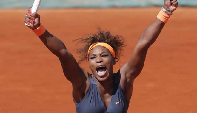 Serena Williams a câștigat finala Roland Garros, după un meci dur cu Safarova - serenafoap630-1433611008.jpg