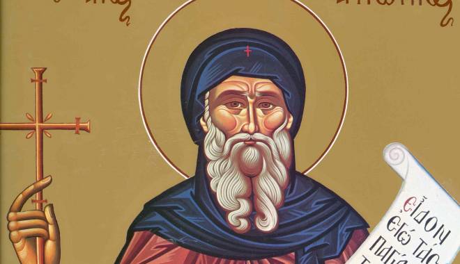 Biserica ortodoxă îl cinstește pe Sfântul Cuvios Antonie cel Mare - sfantoniecelmare-1452861806.jpg
