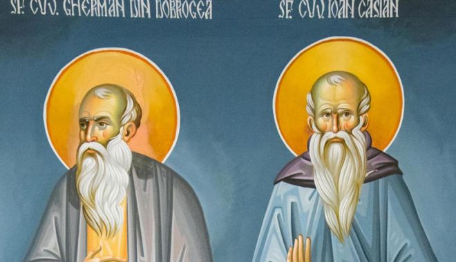 Astăzi, sărbătorim doi sfinți dobrogeni de talie internațională, pe Ioan Casian și Gherman - sfantulcasian1-1519744469.jpg