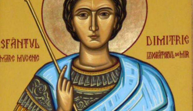 Ortodocșii îl sărbătoresc, vineri, pe Sfântul Dimitrie - sfantuldimitrie-1540397096.jpg