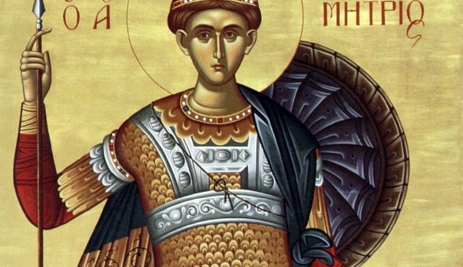 Astăzi, mare sărbătoare religioasă. Tradiții populare de Sf. Dumitru - sfantuldimitrieizvoratoruldemir2-1477416731.jpg