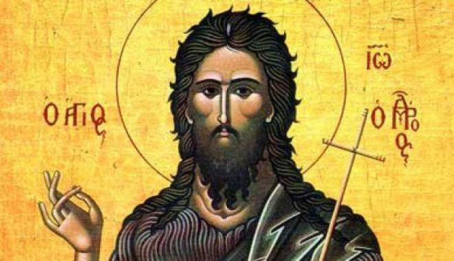 Sărbătoarea Sfântului Ioan Botezătorul. Milioane de români își serbează onomastica - sfantulion-1578354441.jpg