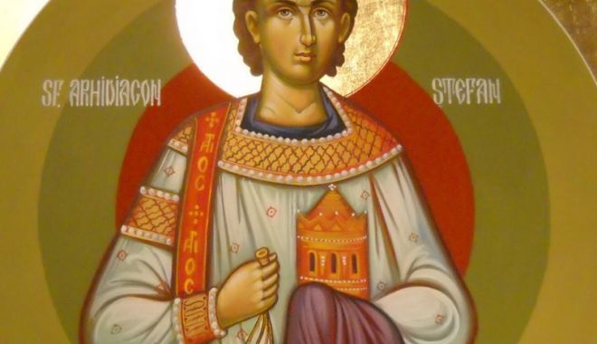Biserica îl prăznuiește pe Sfântul Ștefan, întâiul martir creștin - sfantulstefan-1545833634.jpg