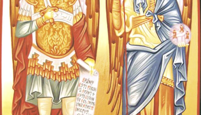 Biserica îi cinstește  pe Sfinții Mihail și Gavriil - sfinticopy-1541606018.jpg