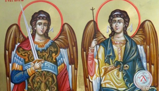 Biserica Ortodoxă îi cinsteşte pe Sfinţii Arhangheli Mihail şi Gavriil - sfintii-1604332596.jpg