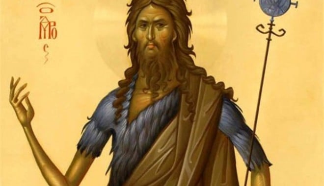 Peste 1,9 milioane de români își sărbătoresc onomastica mâine, de Sfântul Ion - sfntulioanboteztorul-1389016704.jpg
