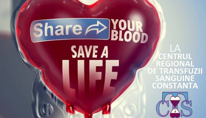 Salvează și tu o viață! Campanie de donare de sânge, la Constanța - shareyourbloob-1458298104.jpg