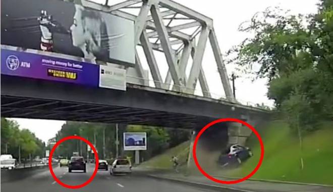 VIDEO. Un șofer care a șicanat în trafic un alt conducător auto, ARESTAT și acuzat de tentativă de omor! - sicanare-1455179989.jpg