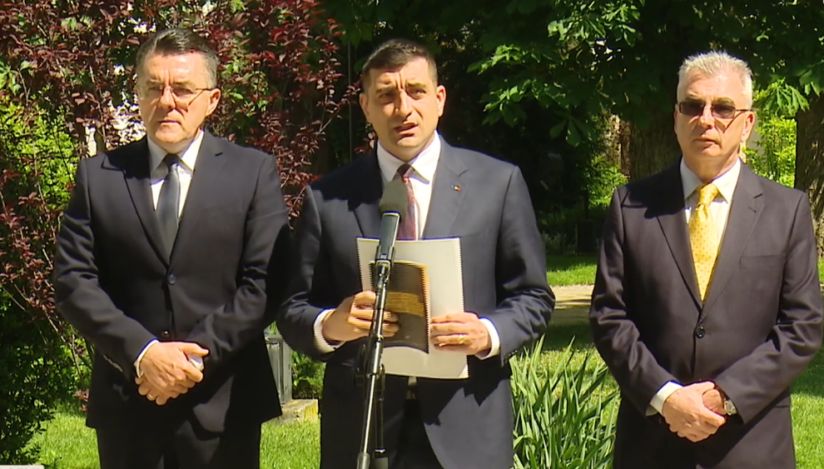 George Simion, după consultările de la Cotroceni: Am cerut mandat pentru formarea noii guvernări
