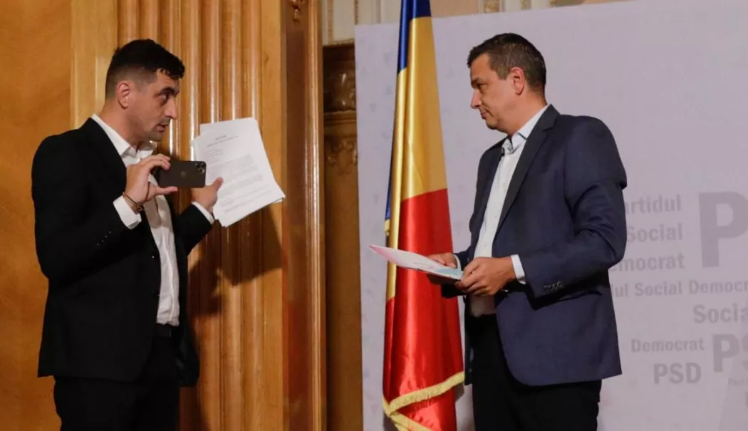 George Simion nu exclude un guvern AUR–PSD, dar doar într-o formulă de tranziție - simion-grindeanu-1770237938.webp