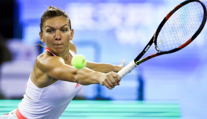 Simona Halep, eliminată în optimi, la Shenzhen. 