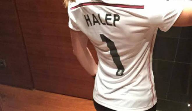 Galerie foto. Simona Halep  a îmbrăcat tricoul echipei Real Madrid - simona2-1414779455.jpg