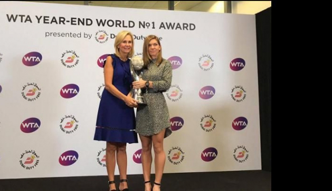 Simona Halep a încheiat anul 2017 pe prima poziție WTA - simonahalep-1509284347.jpg