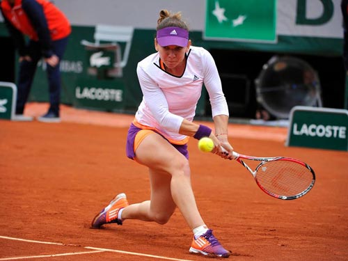 Partida dintre Simona HALEP și Lesia Țurenko, din turul doi la Wimbledon, amânată pentru azi - simonahaleprolandgarros-1403851799.jpg