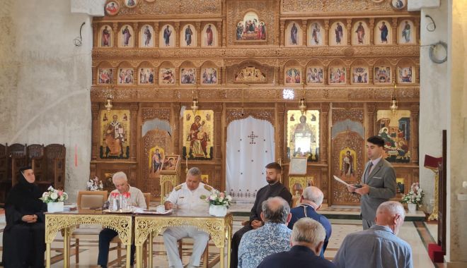 Simpozion și ceremonii militare și religioase la Mânăstirea „Dintr-un Lemn” - simpozion-1689007032.jpg