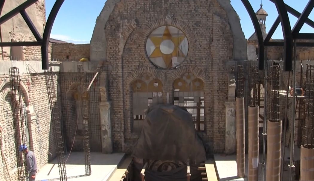 Sinagoga din Constanța, în plin proces de restaurare - sinagoga-t-1746707374.png