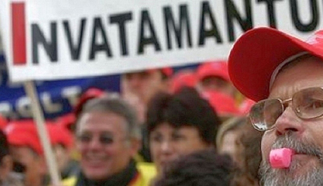 Revolta sindicaliștilor din învățământ! 