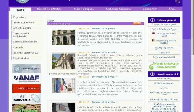 Site-urile mai multor instituții nu vor fi funcționale mâine - siteuri-1391015481.jpg